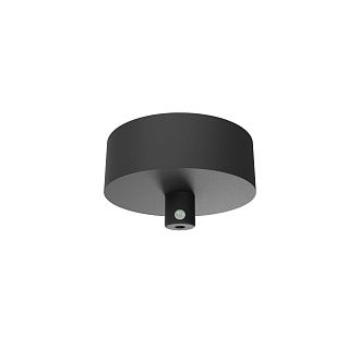 Накладная потолочная чаша для подвесных шинопроводов  *6*-3,4 см, Maytoni Technical Accessories for tracks Arity TRA233SCB-B, Черный
