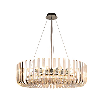 Подвесной светильник 80*25 см, 12*E14 LOFT IT Dakota никель 10300/800 Nickel
