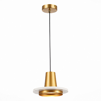 Подвес 20 см, 12W 3000K ST LUCE OLTARNO SL1212.203.01 Латунь