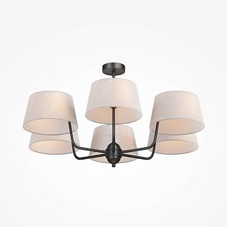 Подвесной светильник Maytoni MOD360PL-06B **45,5-105,5 см, 6*E14*40W, K, Maytoni Modesto MOD360PL-06B, Черный
