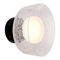 Настенный светильник 20 см, 6W, 3000K, Aployt Eloiza APL.341.01.06, черный