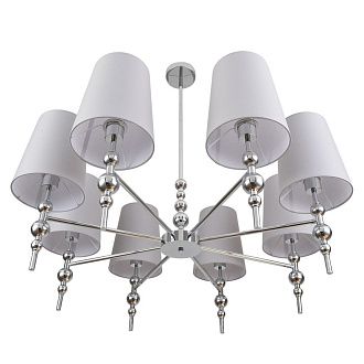 Люстра на штанге 100 см, Lumion Moderni Ilaria 8437/8, хром