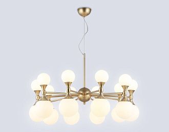 Подвесная люстра **46- см, 20*G9*28W, K, Ambrella Light High Light LH51051, золото