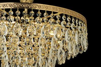 Люстра потолочная *46*25 см, 6*E27*60W, Arti Lampadari Castellana Gold Castellana E 1.3.46.601 G, Золото