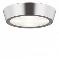 Светильник 15*15*2 см, серебро, дневной свет 4200К Lightstar 214994,10W, IP65