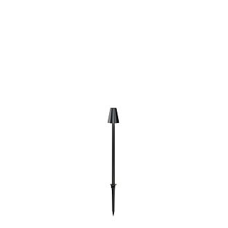 Ландшафтный светильник *4,6*-30 см, *LED*1,5W, 3000K, Maytoni Outdoor Cane O504FL-L1B3K, Матовый Черный