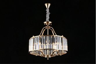 Подвесная люстра 60*60-158,5 см, 6*E14, 40W, Aployt Romen APL.809.03.06, золотой