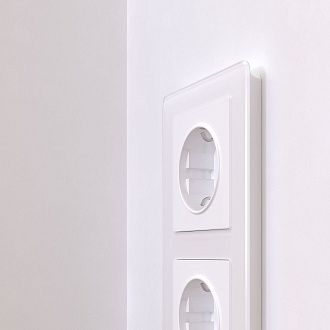 W0032701 Рамка на 3 поста Acrylic, белый Werkel, 4690389184871