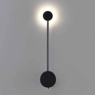 Настенный светильник 38 см, 6W, 3000/4000K, Odeon Light SATELLITE 7008/5WL, черный