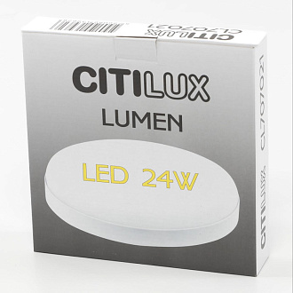 Светильник 22*4 см LED*24 W, 4000 К Citilux Люмен CL707021