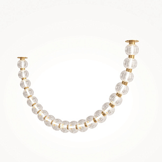 Подвесной светильник 150*9*63,6 см, LED, 36W, 3000К, Maytoni Amulet MOD555CL-L28G3K золотой