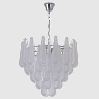 Подвесная люстра 56 см, Crystal Lux FONTAIN SP10 CHROME, хром