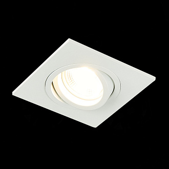 Встраиваемый светильник 9/8 см, GU10, IP20 ST LUCE ST251.508.01 Белый, вр 8 см