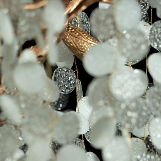 Люстра *60 см, 6*G9*W, Loft It 10066/600 GB Fairytree, Темное золото