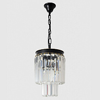 Подвесной светильник 21 см, Crystal Lux MAXIME SP1 BLACK, черный