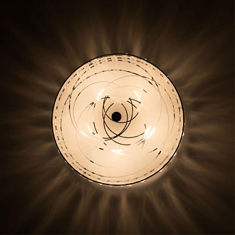 Люстра Citilux Гермес CL331151, диаметр 41 см, черный