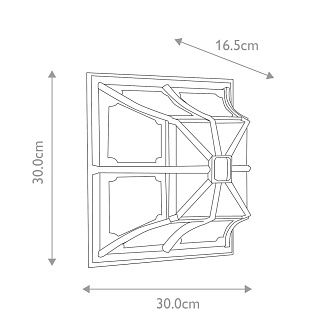 Потолочный фонарь Elstead Exterior, Арт. CP12-BLACK