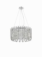 Люстра Ø500 x H280 (1380), мм, 8*40W(320W), CHROME (Хром) NewRgy NW082-ф500*H280(1200) CHROME