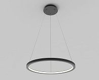 Подвесная люстра 80 см, 40W, 3000K, Italline IT013-6028 black 3000K, черный