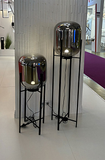 Торшер 140 см, Kink Light 07708-2F,19(16), черный