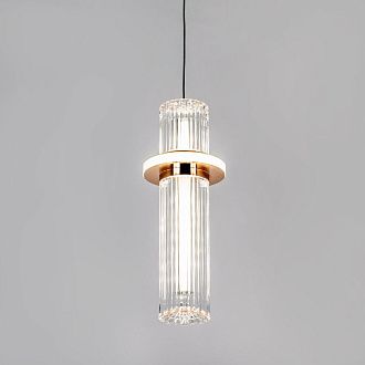 Подвесной светильник 9*9*190 см, LED 12W, 4000K, Золото MODELUX ML.3316.1