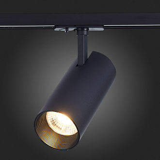 Трековый светильник 18*8 см, 30W, 4000K ST LUCE ST350.446.30.36 Матовый черный