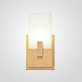 Бра Covet Short Clip Bath Sconce 18*12*35 см, 1*E27*60W, ImperiumLoft 44.297, Латунь