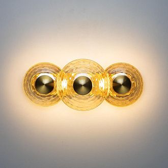 Светильник 35 см, 18W, 3000K, Citilux JANTAR CL240333, латунь