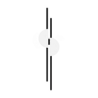 Бра 6*7 см, LED 2 23W, 4000К, Черный Maytoni Skyline MOD179WL-L22W4K