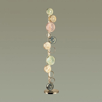 Светодиодный светильник 170 см, 68W, 4000K, Odeon Light CARAMELLA 5412/68FL, золото