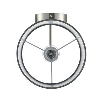 Бра *12*-40 см, 1*E14*40W, Lumion LATTI 8262/1W, никель, серый
