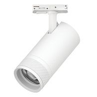 Светильник BARRA с тонким адаптером *8*17,6 см, *30W, 2700-4200-6000K, Lightstar Canno Pro C4306SS, Белый