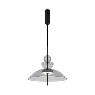 Подвесной светильник  40*67,9 см, LED 12W, 3000К, Черный Maytoni Bangkok MOD185PL-L11B3K3