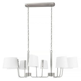 Подвесная люстра 137 см, Loft IT Hilton 10527/8 Nickel, никель
