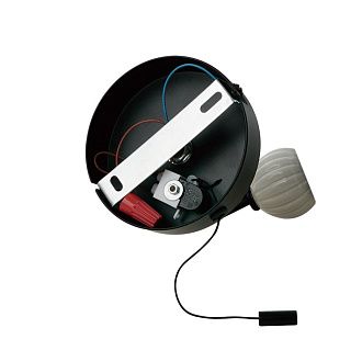Бра с выключателем *16*22-22 см, 1*E14*40W, Lumion Gloriya LUM8273/1W, черный; серый