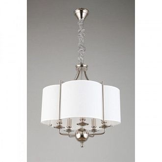 Подвесная люстра 50*80-150 см, 5*E14, 40W, Aployt Korin APL.613.03.05, хром