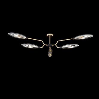 Потолочная люстра Maytoni Ventura MOD012CL-06G, золото, диаметр 125см