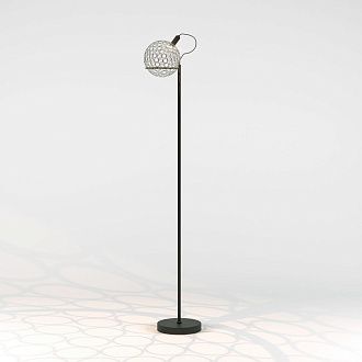 Напольный cветильник 23,5*23,5*153- см, *LED*6W, 3000K, Eurosvet Gemini, 80492/1 черный, 4690389210143