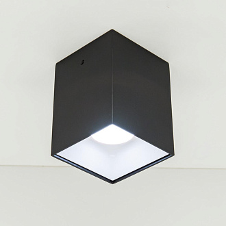 Светильник 8*8 см, 12W LED, 3500K, Citilux Старк CL7440210, черный-белый