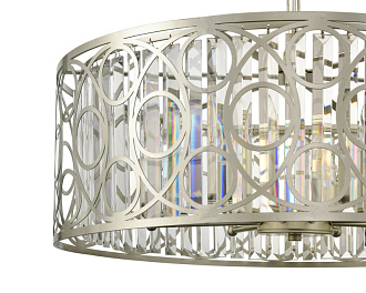 Подвесная люстра  61*110 см, 8*E14 шампань Vele Luce Riccio VL3164P08
