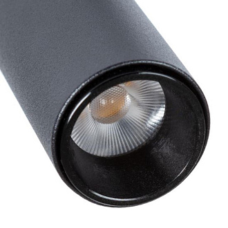 Трековый светильник 1*LED*8W, 4000К, Arte lamp Linea Черный A4660PL-1BK