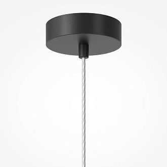 Подвесной светильник 25*25*337 см, 1*E27*60W, Maytoni Duality MOD271PL-01W3, черный