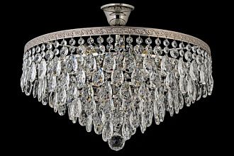 Люстра потолочная *46*25 см, 6*E27*60W, Arti Lampadari Castellana Nickel Castellana E 1.3.46.601 N, Матовый никель