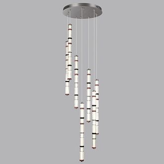 Светильник 60 см, 210W, 4000K, Odeon Light 5456/210L, никель