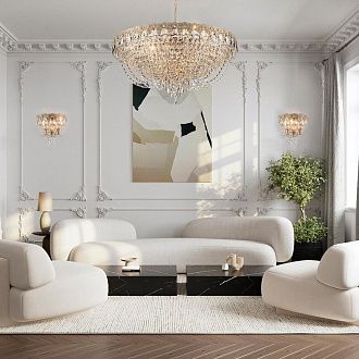 Подвесная люстра MODELUX premium ML.8881.24P GD