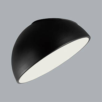 Потолочный светильник *30*15 см, LED 1*35W, 4000 К, Sonex Pluto Black 7658/35L, белый/черный