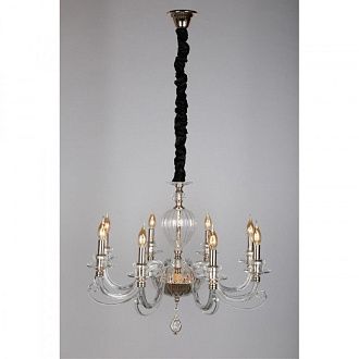Подвесная люстра 70*80-145 см, 8*E14, 40W, Aployt Daniele APL.701.03.08, золотой