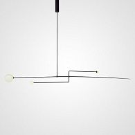Подвесной светильник LINES F 140*140*30 см, 3*G4*20W, ImperiumLoft LINES-06, Чёрный