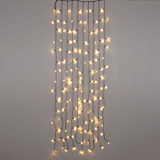 Гирлянда занавес на ель  0,45*1,5 м IP20 200-003 теплый белый 45*150 см, LED *6W, 3000 К, Elektrostandard