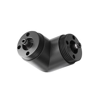 Угловой коннектор без ввода питания Maytoni Shelf CA014CL-B, черный